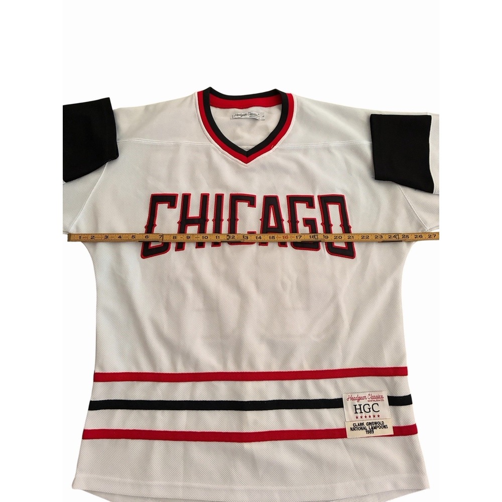 Headgear Classics L Chicago CLARK GRISWOLD #00 Hockey Jersey - Picture 6 of 11